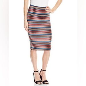 Bailey 44 Striped Midi Skirt